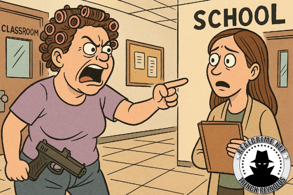 Crazy Christian Mom Brings Gun to 'Woke' School